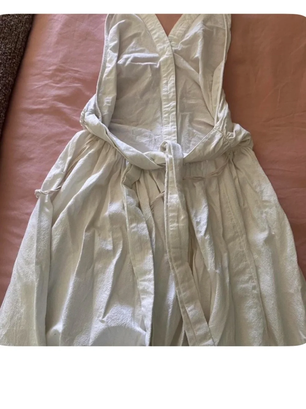 Free People Back At It halter midi dress - white - Picture 4 of 5